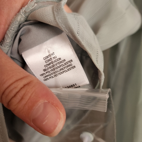 NWOT/Wayf Nordstrom Lace Trim Tie ButtonFront Long Sleeve Blouse/ Size Medium - Picture 5 of 5